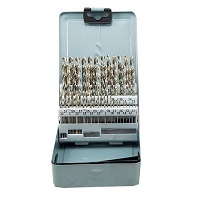HSS Drill Bits 1-6mm Set 51pcs (Split Point from 3mm UP)
